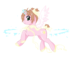 Size: 932x764 | Tagged: safe, artist:drkarayua, derpibooru import, cardcaptor sakura, ponified, sakura kinomoto