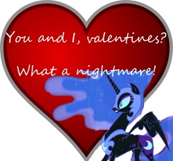 Size: 600x557 | Tagged: safe, derpibooru import, nightmare moon, heart, lasty's hearts, recoil, simple, valentine