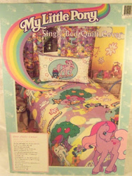 Size: 576x768 | Tagged: safe, derpibooru import, light heart, sweet berry, sweetberry, g2, bedspread, lightheart, merchandise