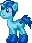 Size: 32x43 | Tagged: safe, artist:darkzero-the-lemming, derpibooru import, megaman, pixel art, ponified, sprite