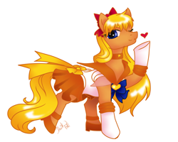 Size: 1800x1440 | Tagged: safe, artist:ladyduskfall, derpibooru import, aino minako, mina aino, ponified, sailor moon, sailor venus