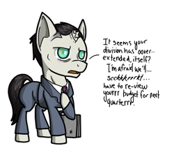 Size: 850x754 | Tagged: safe, artist:overcharge, derpibooru import, concerned, gman, half-life, ponified, reference