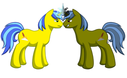 Size: 1024x634 | Tagged: safe, artist:shrineheart, derpibooru import, oc, oc only, pony, unicorn, magic duel, dark magic, magic, shrineheart