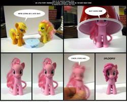 Size: 1024x823 | Tagged: safe, artist:kturtle, derpibooru import, brushable, comic, irl, my favorite scenes, photo, toy