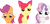 Size: 10000x4749 | Tagged: safe, artist:foxy-noxy, derpibooru import, apple bloom, scootaloo, sweetie belle, absurd resolution, cutie mark crusaders, sad, simple background, transparent background, vector