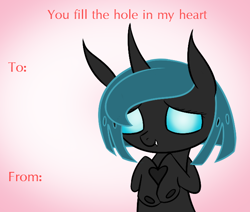 Size: 650x550 | Tagged: safe, artist:pilyorosas, derpibooru import, oc, oc only, changeling, little amber, tumblr