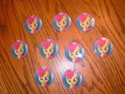 Size: 720x540 | Tagged: safe, derpibooru import, apple bloom, earth pony, apple bloom's bow, female, filly, hair bow, merchandise, red mane, yellow coat