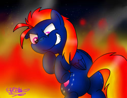 Size: 1014x788 | Tagged: safe, artist:spice5400, derpibooru import, oc, oc only, pegasus, pony, fire, plot