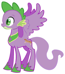 Size: 692x791 | Tagged: safe, artist:taberisms, derpibooru import, spike, dragonforce, ponified, wat