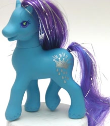 Size: 601x688 | Tagged: safe, derpibooru import, earth pony, pony, g2, female, irl, mare, photo, princess silver rain, solo, toy