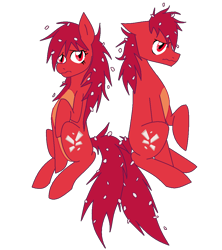 Size: 945x1066 | Tagged: safe, artist:anaxhedgecat, derpibooru import, duality, flaky, happy tree friends, ponified, rule 63