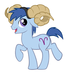 Size: 812x866 | Tagged: safe, artist:ploomette, derpibooru import, aries, horns, ponyscopes, simple background, transparent background, vector, zodiac