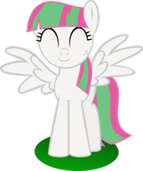 Size: 816x979 | Tagged: safe, artist:ulyssesgrant, derpibooru import, blossomforth, pegasus, pony, cute, simple background, transparent background, vector