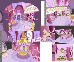 Size: 1222x1031 | Tagged: safe, derpibooru import, 3d, carousel boutique, detailed background, no pony