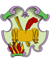 Size: 1445x1870 | Tagged: safe, artist:lord-giampietro, derpibooru import, spike, coat of arms, heraldry, no pony, quill, scroll, simple background, transparent background