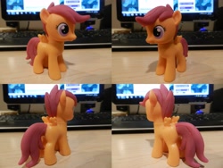 Size: 5176x3888 | Tagged: safe, artist:rion-noire, derpibooru import, scootaloo, brushable, custom, irl, photo, solo, toy