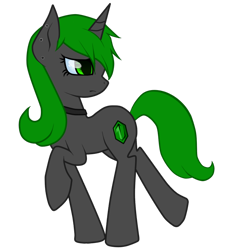 Size: 824x915 | Tagged: safe, artist:weirdfuzzything, derpibooru import, oc, oc only, pony, unicorn, looking back, piercing