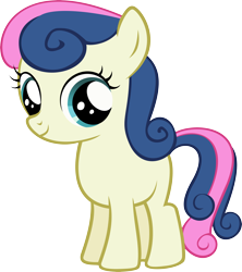 Size: 3548x4000 | Tagged: safe, artist:binaryninj4, derpibooru import, bon bon, sweetie drops, filly, simple background, solo, transparent background, vector, younger