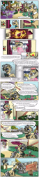 Size: 1000x4500 | Tagged: safe, artist:fign01, derpibooru import, discord, mayor mare, comic, mayor