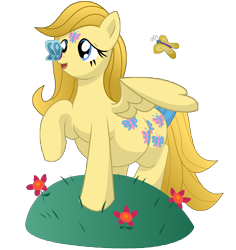 Size: 10200x10800 | Tagged: safe, artist:xniclord789x, derpibooru import, dancing butterflies, butterfly, g1, absurd resolution, g1 to g4, generation leap, pregnant, simple background, transparent background, twice as fancy ponies