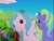 Size: 640x480 | Tagged: safe, derpibooru import, pegasus, pony, friends are never far away, g3, background pony, pink, red eyes