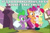 Size: 800x535 | Tagged: safe, derpibooru import, apple bloom, scootaloo, spike, sweetie belle, dragon, cutie mark crusaders, image macro