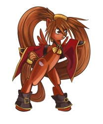 Size: 600x720 | Tagged: safe, artist:maytee, derpibooru import, guilty gear, jam kuradoberi, ponified, solo