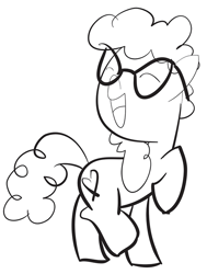 Size: 500x660 | Tagged: safe, derpibooru import, twist, pony, 30 minute art challenge, glasses, mane