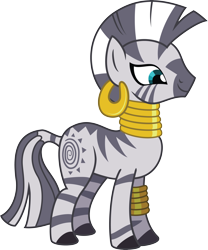 Size: 8329x10002 | Tagged: safe, artist:chezne, derpibooru import, zecora, zebra, absurd resolution, simple background, smiling, solo, transparent background, vector