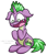 Size: 314x368 | Tagged: safe, artist:alittleofsomething, derpibooru import, spike, dragon, ponified, solo