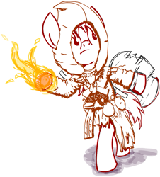 Size: 605x670 | Tagged: safe, derpibooru import, pony, dark souls, mane, ponified