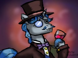 Size: 800x600 | Tagged: safe, artist:cazra, derpibooru import, fancypants, pony, like a sir, mane