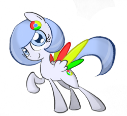 Size: 1900x1734 | Tagged: safe, artist:xerfb, derpibooru import, oc, oc only, oc:google chrome, browser ponies, google chrome, ponified