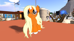 Size: 1920x1058 | Tagged: safe, artist:kiki-foxkitty, derpibooru import, oc, oc only, oc:dreamsicle, 3d, filly, glasses, second life