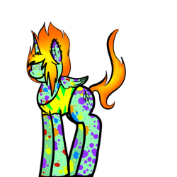 Size: 512x512 | Tagged: safe, artist:woundedemo, derpibooru import, oc, oc only, alicorn, pony, alicorn oc