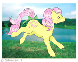 Size: 1086x864 | Tagged: safe, artist:swirledsilver, derpibooru import, posey, pony, g1, mane