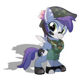 Size: 2225x2157 | Tagged: safe, artist:wicklesmack, derpibooru import, tornado bolt, pony, clothes, female, filly, foal, uniform