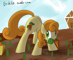 Size: 1280x1054 | Tagged: safe, artist:erthilo, derpibooru import, carrot top, golden harvest, 30 minute art challenge, carrot