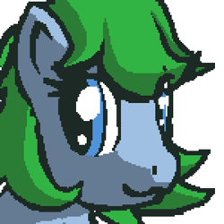 Size: 450x450 | Tagged: safe, artist:friendlyfirefox, derpibooru import, medley, g1, 30 minute art challenge, :3, pixel art