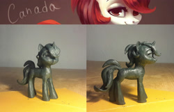 Size: 3649x2349 | Tagged: safe, artist:holivi, oc, oc only, canada, sculpture, solo