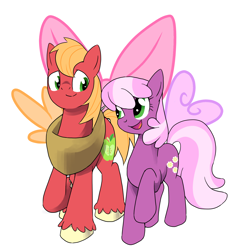 Size: 1400x1500 | Tagged: safe, artist:30clock, derpibooru import, big macintosh, cheerilee, earth pony, pony, cheerimac, male, pixiv, shipping, stallion