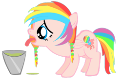 Size: 1024x666 | Tagged: safe, artist:sweetrainbow-breeze, derpibooru import, oc, oc only, pegasus, pony, sick, sweet rainbow