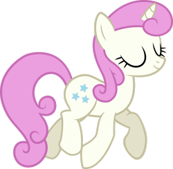 Size: 904x884 | Tagged: safe, artist:likonan, derpibooru import, twinkleshine, pony, unicorn, magical mystery cure, female, happy, mare, simple background, solo, transparent background, trotting