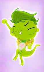 Size: 1024x1686 | Tagged: safe, artist:cartuneslover16, derpibooru import, gecko, barely pony related, crossover, element of loyalty, littlest pet shop, vinnie terrio