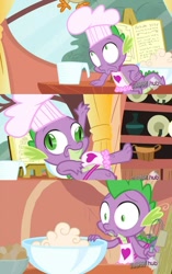 Size: 622x989 | Tagged: safe, derpibooru import, spike, dragon, just for sidekicks, derp, faic, why