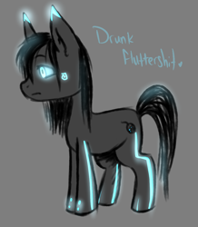 Size: 944x1083 | Tagged: safe, artist:kittentoots, derpibooru import, 30 minute art challenge, computer mouse, ponified