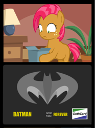 Size: 520x700 | Tagged: safe, derpibooru import, babs seed, bad gift meme, bat credit card, batman and robin, exploitable meme, meme, nostalgia critic