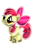 Size: 1000x1500 | Tagged: safe, artist:sylphastiel, derpibooru import, apple bloom, earth pony, pony, female, filly, simple background, solo, transparent background