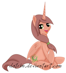 Size: 851x939 | Tagged: safe, artist:dotrim, derpibooru import, oc, oc only, alicorn, pony, alicorn oc, siora