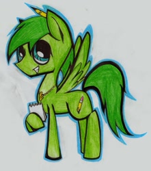 Size: 847x960 | Tagged: safe, derpibooru import, oc, oc only, pegasus, pony, grass marks